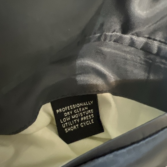 Jos A Bank Sport Coat Mens 46L Herringbone 2 Button Silk Camel Hair Blazer - Picture 9 of 12